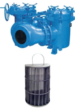 Eaton Model 52 Butterfly Valves Duplex Basket Strainer