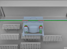 Rollon Test Tube Filling Application Example