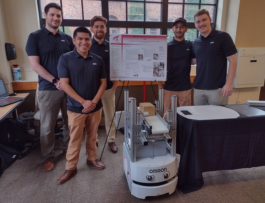 CSU Chico Capstone Mobile Robot Topper project with Valin