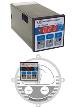 U.E. Precision Sensors EchoLine Low Pressure Monitor