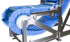 AquaPruf 7600 Vertical Belt Technology Conveyor from Dorner