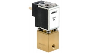 ASCO™ Series 226 2-Way Normally Open Miniature Solenoid Valves