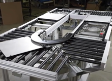 Dorner ERT 250 Conveyor - Edge Roller Technology for Pallet & Tray Handling