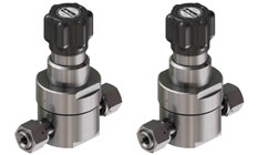 FR1200 Series UHP High-Flow, Single Stage Pressure Reducing Regulator from Parker