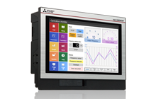 GT21 Wide Series Graphical Operator Terminal (HMI) from Mitsubishi