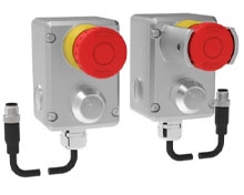 IDEM Emergency Stop Switch with OSSD Stainless Steel