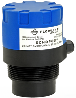 EchoPod® UG01 & UG03 Reflective Ultrasonic Multi-Function Liquid Level Sensor Transmitter from Flowline