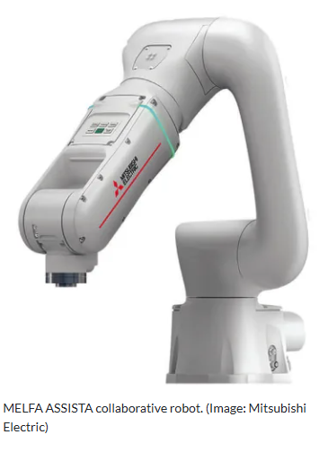 MELFA ASSISTA collaborative robot.