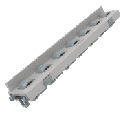 Roller Track with Side Guides