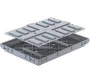 Tray 400x300 / Inlay 400x300 Robotunits