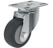 Conveyor Technology Accessories Castor with Plate Robotunits