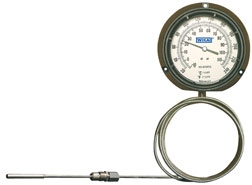 Gas Actuated Thermometers Models TI.R45 and TI.R60 from WIKA