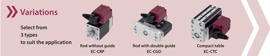 Compact ELECYLINDER® EC Slim Electric Actuator Type