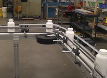 Dorner Lift Gate Conveyors Create Safe Walkthroughs and Maximize Usable Space