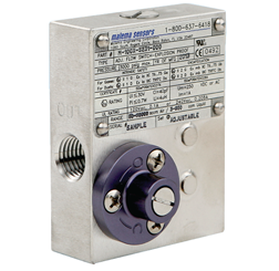 M-100X Series Explosion Proof Adjustable Flow Switches from Malema
