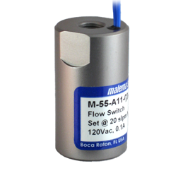 M-55 Series Fixed Set Point Flow Switches from Malema