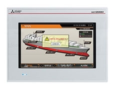 GT25 Rugged Model Graphic Operation Terminal from Mitsubishi