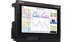 GT25 Wide Series Graphical Operator Terminal (HMI) from Mitsubishi