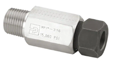 MPI™ Series Medium Pressure Two Ferrule Inverted Tube Fittings from Parker