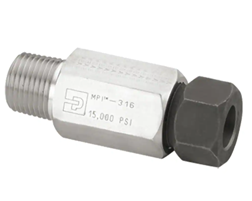 MPI Series Medium Pressure Two Ferrule Inverted Tube Fittings from Parker