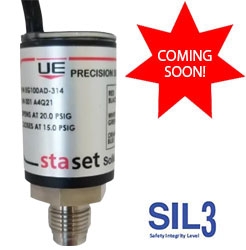 Staset® Gen 3 Safety Rated SIL 3 Pressure Device Switch, Gauge and Transducer