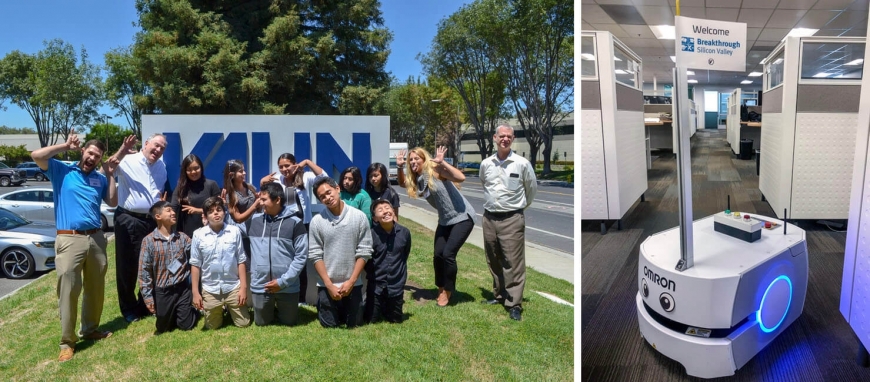 Career Day at Valin for Breakthrough Silicon Valley Students