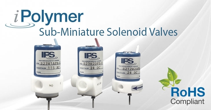 iPolymer Sub Miniature Solenoid Valves