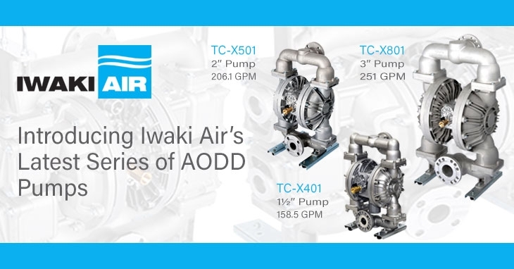 Iwaki Air's Latest Series of AODD Pumps