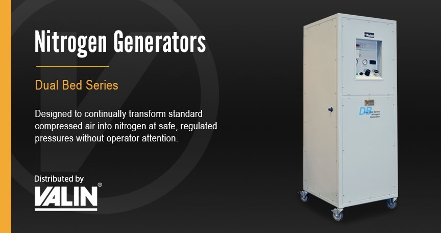 Dual-Bed Nitrogen Gas Generators from Parker