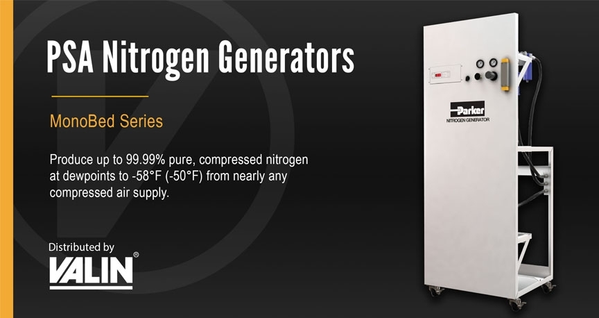 PSA Nitrogen Generators - MonoBed Series from Parker