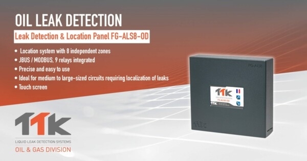 TTK FG-ALS8-OD Hydrocarbon Detection Location Panel 8-Zones