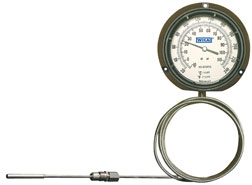 WIKA Gas Actuated Thermometers Models TI.R45 and TI.R60